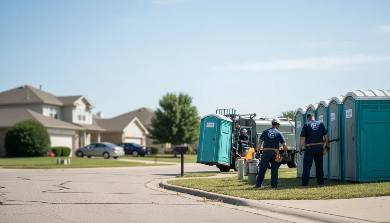 Porta Potty Rental in Wichita, KS near me